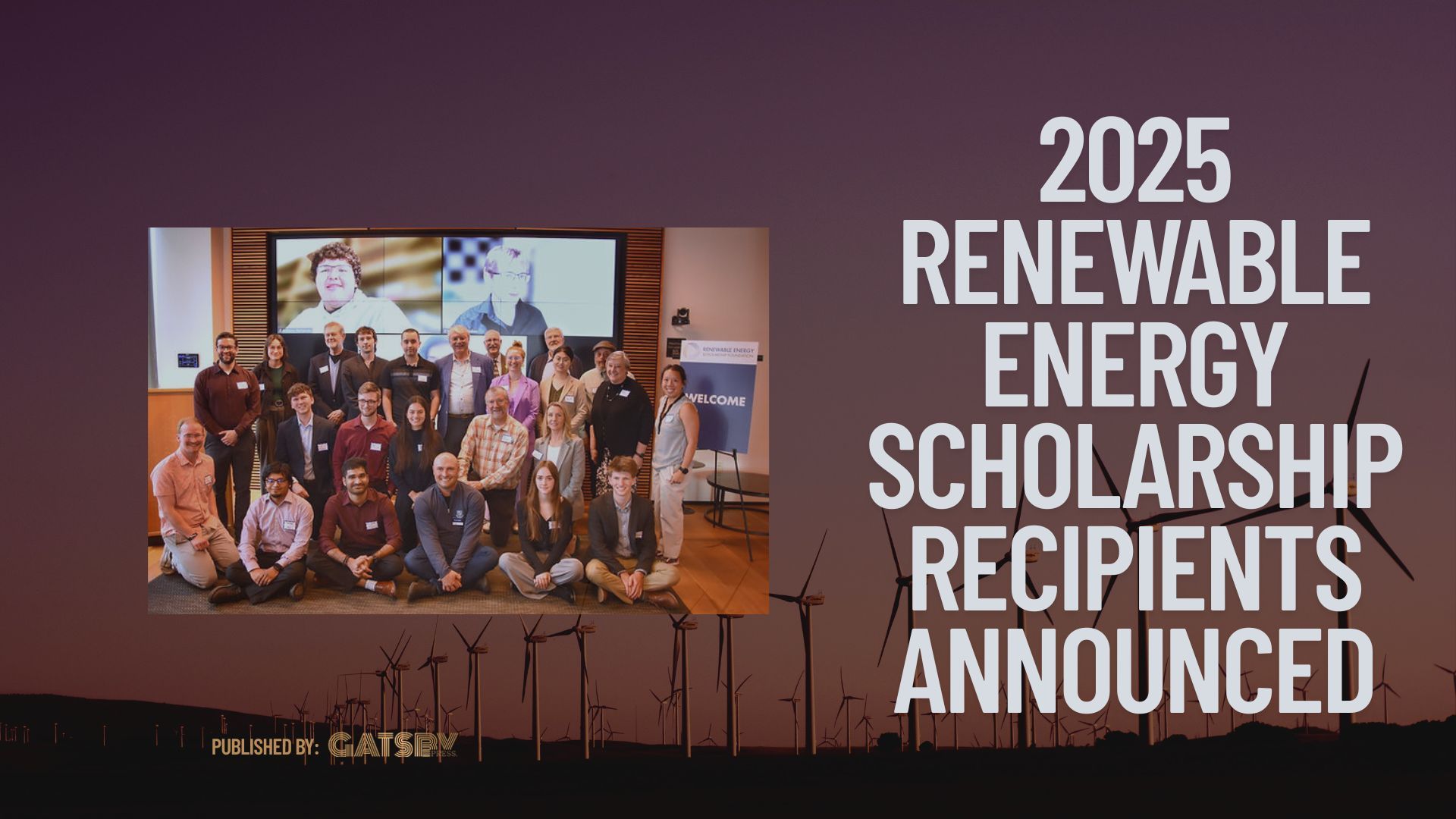 2025 Renewable Energy Scholarship Recipients Announced